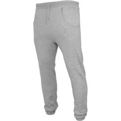 Spodnie Dresowe Unisex Dla Dorosłych Z Głębokim Krokiem. Szare spodnie dresowe damskie BUILD YOUR BRAND, bez wzorów, z dresówki, trekkingowe. Za 158.99 zł.