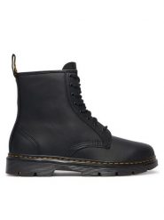 Dr. Martens Trapery Aprile Boot DM42394001 Czarny. Czarne buty zimowe męskie Dr. Martens, bez wzorów, ze skóry, bez obcasa, bez zapięcia. Za 799.99 zł.