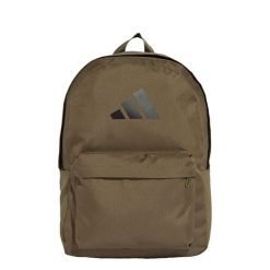 Plecak Classic 3 Bar Logo. Brązowe plecaki męskie Adidas, bez wzorów, z materiału. Za 109.00 zł.