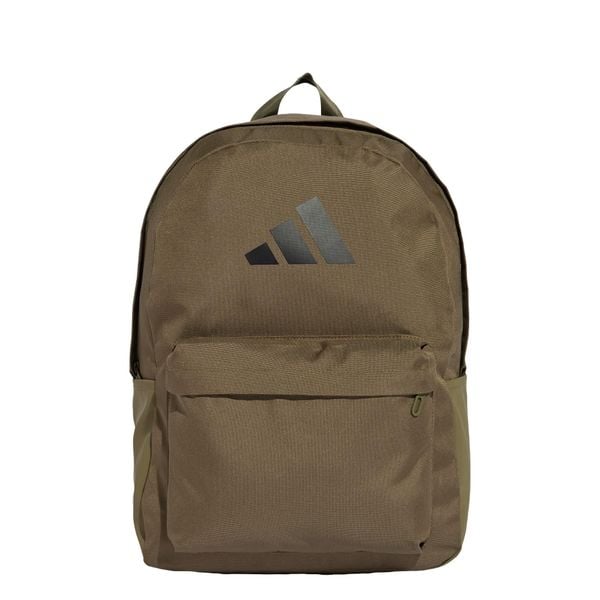 Plecak Classic 3 Bar Logo. Brązowe plecaki męskie Adidas, bez wzorów, z materiału. Za 76.30 zł.