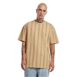 Koszulka damska Urban Classics Printed Pinstripe. Białe koszulki sportowe damskie Urban Classics, bez wzorów, bez ramiączek. Za 149.50 zł.