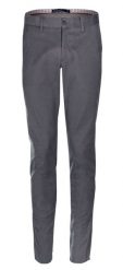 Spodnie Szare Męskie, Casualowe, Chinosy z Elastanem, Zwężana Nogawka -QUICKSIDE. Szare eleganckie spodnie męskie Quickside, bez wzorów, z bawełny. Za 111.00 zł.