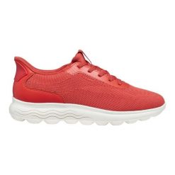 Baskets Femme Baskets Geox D SPHERICA PLUS Rouge Geox. Czerwone obuwie sportowe damskie Geox, bez wzorów, bez zapięcia. Za 464.00 zł.