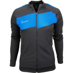 Bluza sportowa damska Nike Dry Academy Pro. Szare bielizna sportowa damska Nike, bez wzorów, sportowe, bez ramiączek, bez kaptura. Za 126.97 zł.