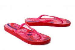 IPANEMA Anat Nature VII Fem 83325 red/pink, klapki japonki damskie. Czerwone klapki damskie Ipanema, na lato, bez wzorów, bez obcasa, bez zapięcia. Za 89.99 zł.