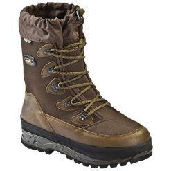 Buty zimowe męskie MEINDL Nordkap PRO GTX, z membraną Gore-Tex. Brązowe buty zimowe męskie MEINDL, na zimę, bez wzorów, z gore-texu, bez obcasa, bez zapięcia. Za 2,143.00 zł.