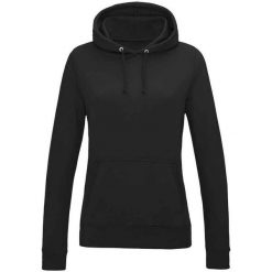 Damska Bluza Z Kapturem College. Czerwone bluzy damskie AWDIS, l, bez wzorów, bez ramiączek, z kapturem. Za 130.99 zł.