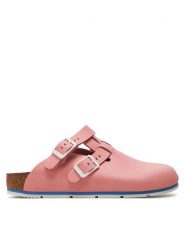 Birkenstock Klapki Kay Pro Le 1026208 Różowy. Czerwone klapki damskie Birkenstock, bez wzorów, ze skóry, bez obcasa, bez zapięcia. Za 529.99 zł.