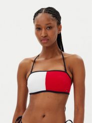 Tommy Hilfiger Góra od bikini UW0UW05816 Czerwony. Czerwone bikini Tommy Hilfiger, s, bez wzorów, z syntetyku. Za 129.99 zł.