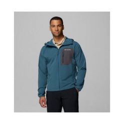 Kurtka softshell męska Columbia Tall Heights III Hooded Softshell. Kurtki męskie Columbia, m, bez wzorów, z softshellu, bez kaptura. Za 437.00 zł.