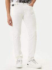 Versace Jeans Couture Jeansy 80GAB5S0 CEWCA Biały Slim Fit. Białe jeansy męskie Versace Jeans Couture, z bawełny. Za 879.99 zł.