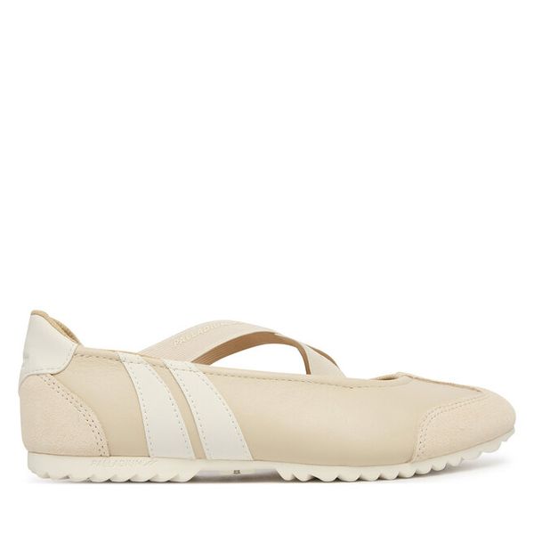 Baleriny Palladium. Białe balerinki damskie Palladium, bez wzorów, bez obcasa, bez zapięcia. Za 333.99 zł.
