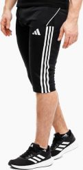 Adidas Spodnie męskie adidas Tiro 23 League 3/4 czarne HS3548 XS. Czarne spodnie sportowe męskie Adidas, m, bez wzorów. Za 125.60 zł.