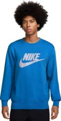 Bluza męska Nike Sportswear Club niebieska FN3890 435 L. Niebieskie bluzy męskie Nike, l, bez wzorów, bez ramiączek, bez kaptura. Za 291.58 zł.
