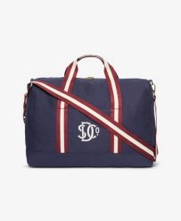 Superdry Torba Weekender Athletic Essentials z płótna - CLASSIC NAVY. Niebieskie torby na ramię męskie Superdry, z bawełny, na ramię. Za 323.50 zł.