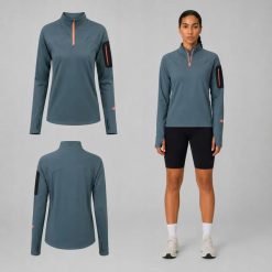 BLUZA TREKKINGOWA 4F SPORTOWA BEZ KAPTURA SZYBKOSCHNĄCA KOLOR ZIELONY. Zielone bluzy damskie 4F, l, bez wzorów, z materiału, klasyczne, bez ramiączek, bez kaptura. Za 133.00 zł.