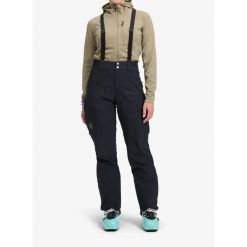 Spodnie softshell damskie Black Diamond Dawn Patrol Pants. Czarne spodnie sportowe damskie Black Diamond, na lato, bez wzorów, z softshellu, sportowe, trekkingowe. Za 928.39 zł.