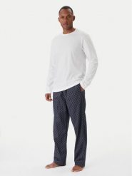 Calvin Klein Underwear Piżama LV00NM2953 Kolorowy Regular Fit. Piżamy męskie Calvin Klein Underwear, m, bez wzorów, z bawełny, bez kołnierzyka, bez ramiączek. Za 389.99 zł.
