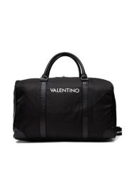 Valentino Torba weekendowa Kylo VBS47308 Czarny. Czarne torby podróżne damskie Valentino, bez wzorów, z materiału. Za 609.99 zł.