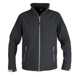 Kurtka softshell HORKA Action. Czarne kurtki męskie Horka, bez wzorów, z softshellu, sportowe, bez kaptura. Za 344.00 zł.