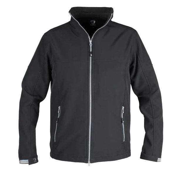 Kurtka softshell HORKA Action. Czarne kurtki męskie Horka, bez wzorów, z softshellu, bez kaptura. Za 313.00 zł.