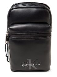 Calvin Klein torba na ramię Mężczyźni czarny, ONE SIZE. Czarne torby na ramię męskie Calvin Klein, ze skóry, na ramię, małe. Za 329.95 zł.