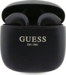 Słuchawki Guess Classic EST Logo czarne (GUTWST26PSK). Czarne słuchawki bezprzewodowe Guess. Za 155.96 zł.