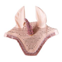 Czapka przeciw muchom dla koni z gumy Kentucky Horsewear Wellington. Czerwone czapki damskie KENTUCKY HORSEWEAR, bez wzorów, z materiału, eleganckie. Za 258.50 zł.