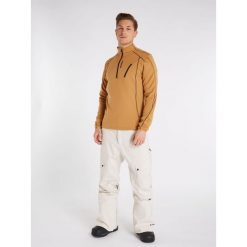 Koszulka męska Protest HUMANS 1/4 zip top. Brązowe bluzy męskie Protest, m, bez wzorów, bez ramiączek, bez kaptura. W wyprzedaży za 233.99 zł.