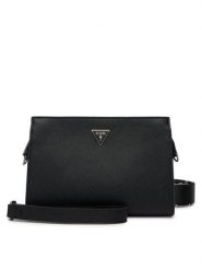 Guess Saszetka HMMISA P6157 Czarny. Czarne torby na ramię męskie Guess, ze skóry. Za 369.99 zł.