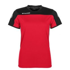 Damski jersey Stanno Pride. Czarne koszulki sportowe damskie STANNO, bez wzorów, z jersey, bez ramiączek. Za 172.50 zł.