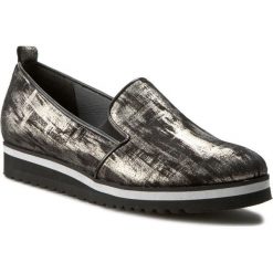 Półbuty SERGIO BARDI - Magda FW12727017LK 618. Szare półbuty damskie Sergio Bardi, bez wzorów, z gumy, bez obcasa, na płaskiej podeszwie, bez zapięcia. W wyprzedaży za 139.00 zł.