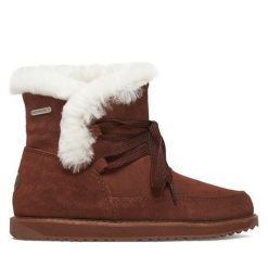 Śniegowce EMU Australia. Brązowe śniegowce damskie Emu Australia, bez zapięcia. Za 789.99 zł.