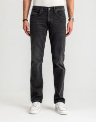 Męskie Spodnie Jeansowe MUSTANG Tramper Straight Denim Black 1016083 4000 803. Czarne jeansy męskie Mustang, z denimu. Za 199.99 zł.