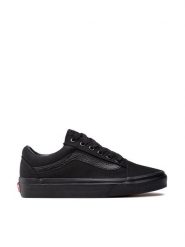 Vans Tenisówki Old Skool VN000D3HBKA Czarny. Czarne trampki i tenisówki damskie Vans, bez wzorów, z materiału, bez zapięcia. Za 209.99 zł.