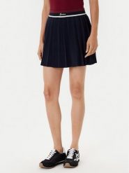 Guess Spódnica plisowana V5BD02 Z1152 Granatowy Regular Fit. Niebieskie spódnice damskie Guess, xs, z aplikacjami, plisowane. Za 279.99 zł.