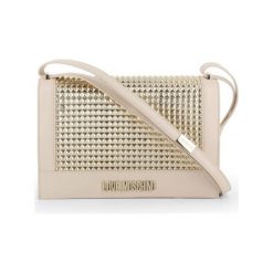 Love Moschino Listonoszka JC4225PP07KD. Listonoszki damskie Love Moschino, bez wzorów, z materiału, na ramię, z nadrukiem, bez dodatków. Za 491.00 zł.