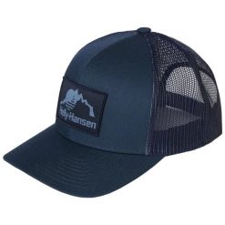 Czapka Trucker Helly Hansen. Niebieskie czapki damskie Helly Hansen, bez wzorów. Za 256.00 zł.