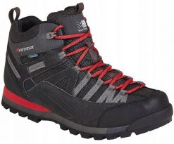 Buty trekkingowe męskie KARRIMOR Spike Mid K949. Czarne trekkingi męskie Karrimor, z materiału, bez zapięcia. Za 269.99 zł.