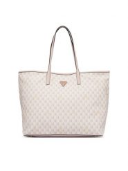 Guess Torebka G Wave II Travel TWJG86 81240 Beżowy. Brązowe shopperki damskie Guess, z aplikacjami, ze skóry, bez dodatków. Za 794.99 zł.