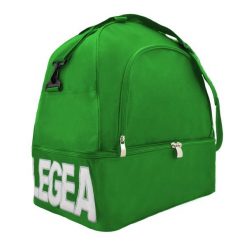 Torba treningowa Oristano z dnem 50 x 27,5 x 56 cm. Zielone torby na ramię męskie Legea, bez wzorów. W wyprzedaży za 108.00 zł.