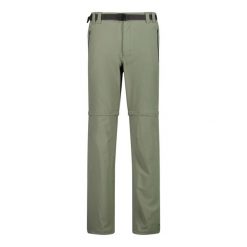 Spodnie męskie turystyczne CMP 3T51647. Brązowe spodnie materiałowe męskie CMP, bez wzorów. W wyprzedaży za 134.99 zł.