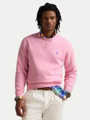 Polo Ralph Lauren Sweter 710766772063 Różowy Regular Fit. Czerwone swetry męskie Polo Ralph Lauren, m, bez wzorów, z bawełny, bez kołnierzyka, bez ramiączek. Za 769.99 zł.