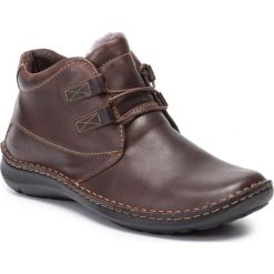 Trzewiki LASOCKI FOR MEN - SM-201R Brown. Brązowe botki męskie Lasocki For Men, bez wzorów, z futra, bez obcasa, bez zapięcia. Za 249.99 zł.