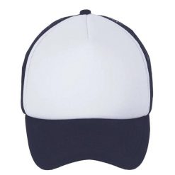 Czapka Z Daszkiem Bubble Colour Block. Białe czapki damskie SOL'S, bez wzorów. Za 33.99 zł.