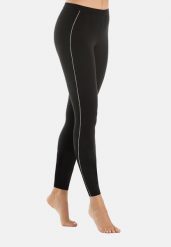 Legginsy damskie Teyli Athletico. Białe legginsy sportowe damskie Teyli, s, bez wzorów, z bawełny, z obniżonym stanem, długie, na fitness i siłownię. Za 99.95 zł.