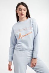 Bluza damska EMPORIO ARMANI. Bluzy damskie Emporio Armani, xs, bez wzorów, bez ramiączek, bez kaptura. W wyprzedaży za 736.02 zł.