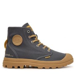 Trampki Palladium. Szare trampki i tenisówki damskie Palladium, bez wzorów, bez zapięcia. Za 389.99 zł.