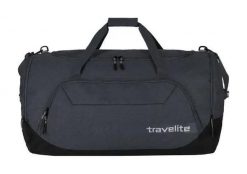 Torba podróżna travelite Kick Off XL. Niebieskie torby podróżne damskie TRAVELITE, bez wzorów, z materiału. Za 276.00 zł.