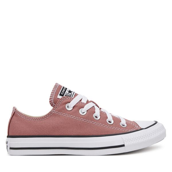 Trampki Converse. Czerwone trampki i tenisówki damskie Converse, bez wzorów, bez zapięcia. Za 209.99 zł.